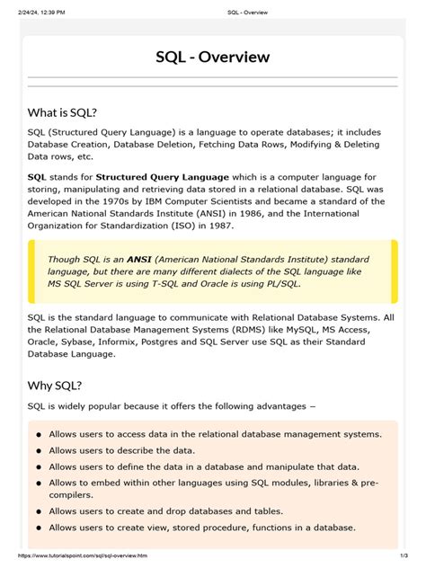SQL Overview 的图像结果