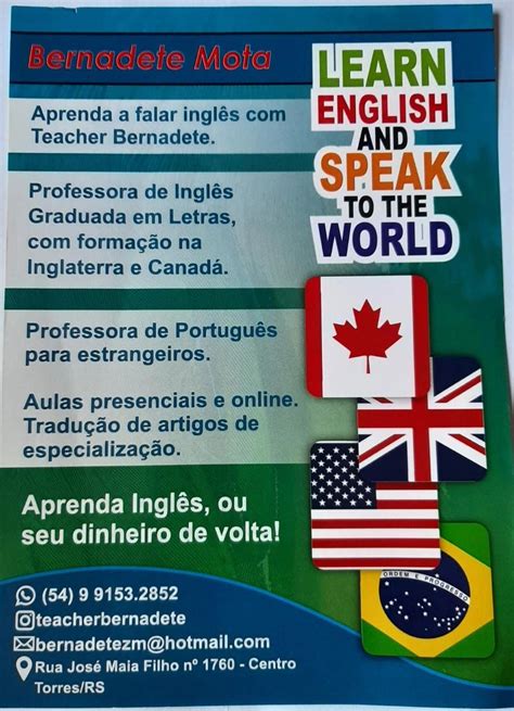 Bernadete Mota on LinkedIn: Learn real English from Teacher Bernadete ...