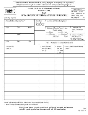 Form 3 Ownership - Fill and Sign Printable Template Online