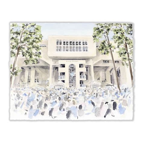 College Stadiums — Susan Woodard Watercolors