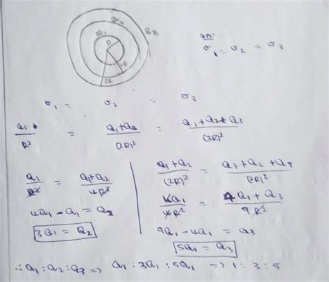 Three concentric metallic spherical shells of radii R, 2R, 3R, are ...