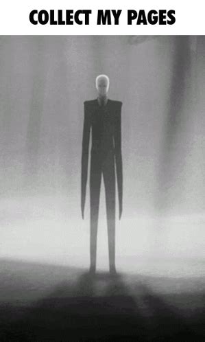 Collect My Pages Slenderman GIF | GIFDB.com