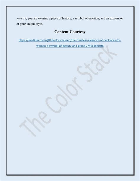 PPT - The Timeless Elegance of Necklaces for Women A Symbol of Beauty ...