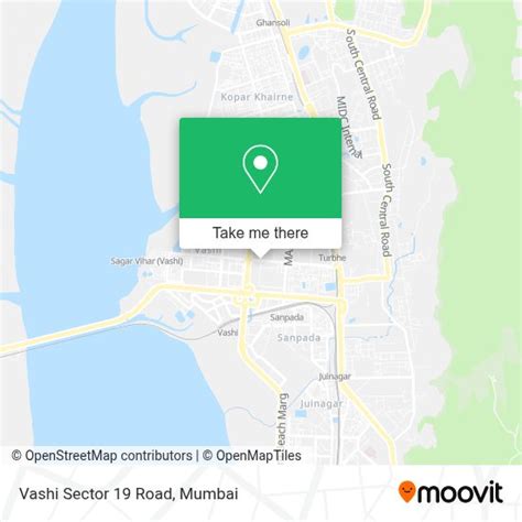 How to Get to Vashi Sector 19 Road in Mumbai by Bus or Train?