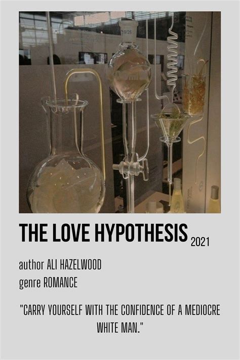 the love hypothesis Olive Adam Ali Hazelwood minimalistic polaroid ...
