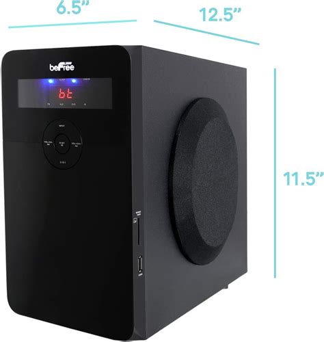Buy beFree Sound 5.1 Channel Bluetooth Surround Sound Speaker System in ...