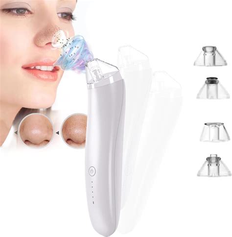 Amazon.com: BENTFINE Blackhead Remover Vacuum, 2 in 1 Pore Vacuum ...