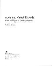 Image result for Advanced Programming with Visual Basic