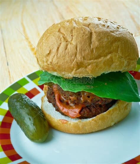MussTurns美国汉堡小吃起司吐高清图片下载-正版图片307530178-摄图网