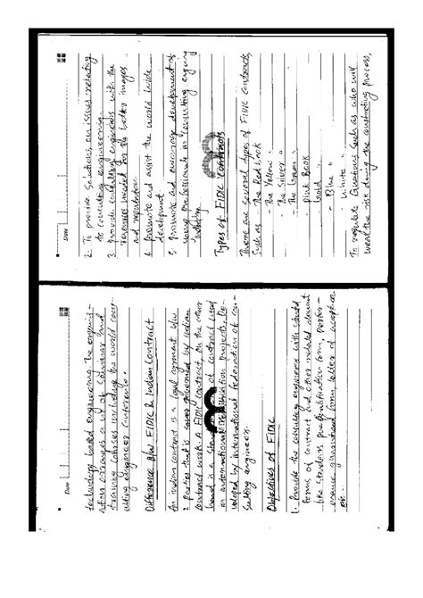 QA NOTE Scanned - project management's - Date Date technology based ...