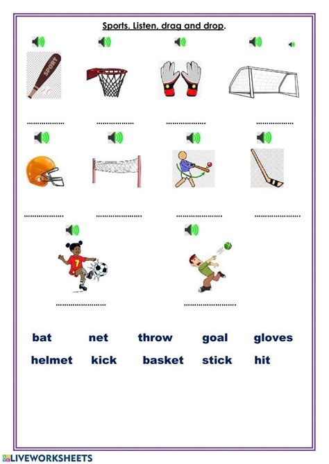 My Favorite Sport Worksheet 的图像结果