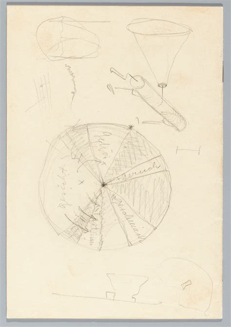 DH 8.1. Rainer Maria Rilke. Drawing for “Primal Sound,” 1919