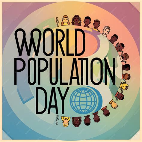 Premium Vector | Emotional and DataDriven World Population Day Illustration Vector Graphic