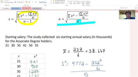 Image result for Calculate Sample Variance