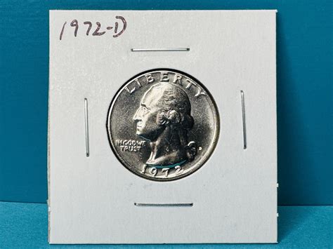 1972-D Washington Quarter - For Sale, Buy Now Online - Item #894012