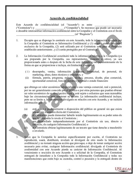 Plano Texas Acuerdo de confidencialidad y no divulgación - General | US ...