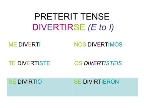 Así se dice, 2 ch4 verbs