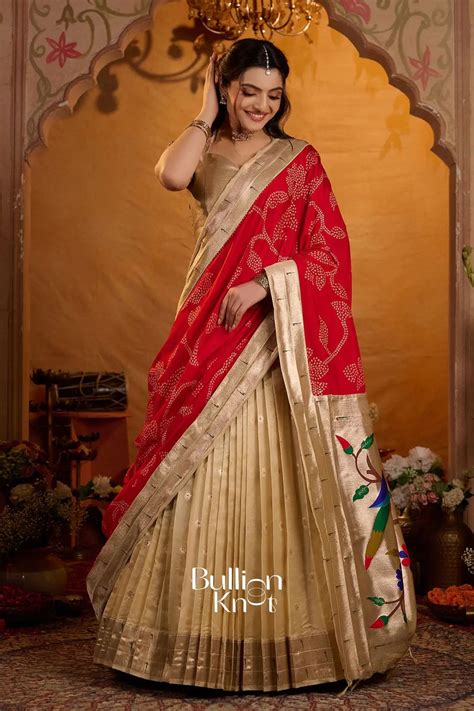 Shop Traditional Half Sarees Online for 2025's Festive & Wedding Looks