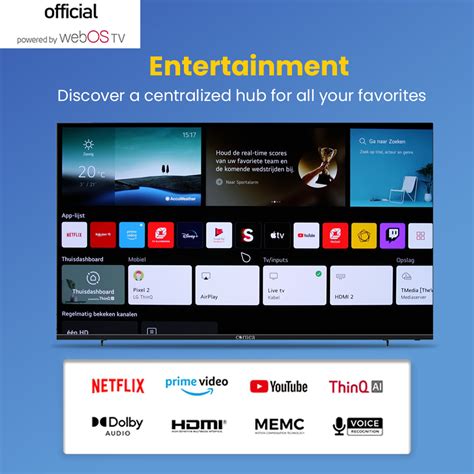 Elevate Your Viewing Experience with Cornea Web OS TV - 4K Ultra HD TV ...