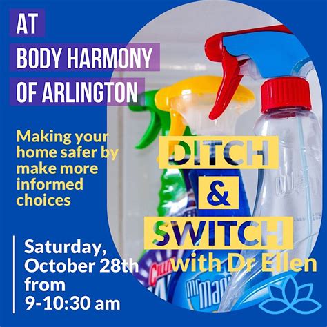 Ditch and Switch Your Cleaning Products, 923 N Kenmore St, Arlington ...