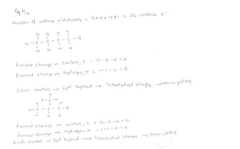 Lewis Structure Of C4H10