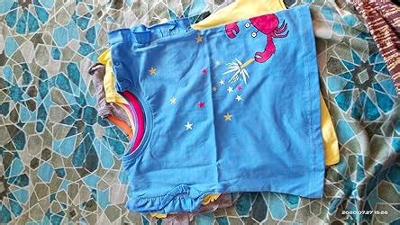 Buy YUV Baby Girls' 100% Cotton Printed T-Shirt (Pack of 5) at Amazon.in