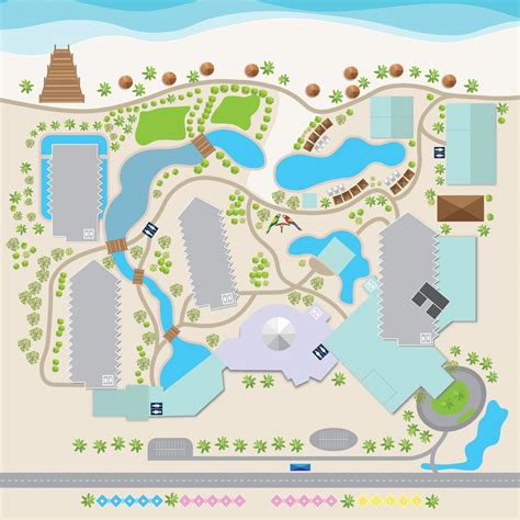 Resort Map Renaissance Wind Creek - Map RenaissanceArubaResortCasino ...