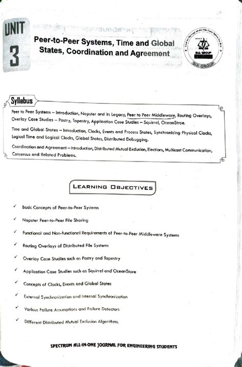 Distributed Systems (DS3) Overview: Time, Global States, and ...