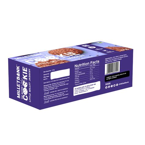 Little Millet Jaggery Cookies