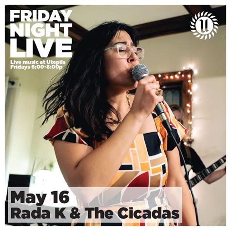 Friday Night Live with Rada K & The Cicadas at Utepils!, Utepils ...