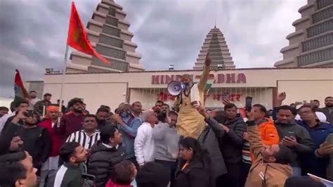Hindu temple in Canada suspends priest for spreading 'violent rhetoric ...