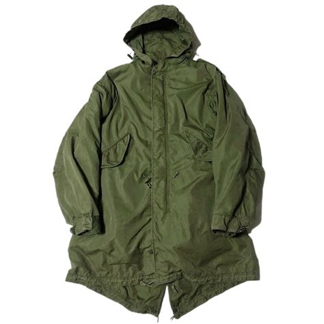 ライナー付き【XS】50s US ARMY M-51 PARKA M51 パーカー モッズコート フィッシュテイル MC-065 | BACK ...
