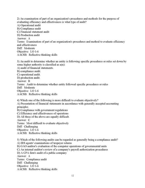 Auditing and Assurance Service 15e Test Bank, Solution Manual and more ...