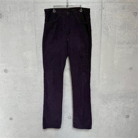 80's "Levi’s" 519 Cords Pants "Black" | Pigsty Harajuku
