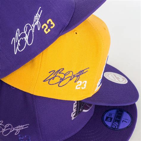 Customize Your Lakers Hat with a Lebron James Signature at Lids Custom Zone
