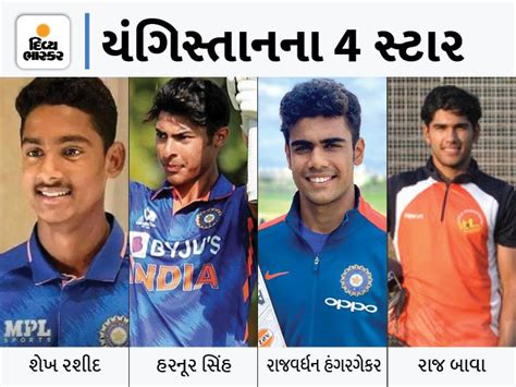 Harnoor and Rashid bat explosively in Asia Cup, Rajvardhan and Raja ...
