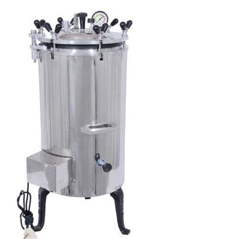 LABCARE EXPORT Autoclave Sterilizer, Mirror Finish, Six Wing Nut ...