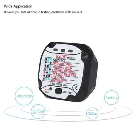 Socket Tester Circuit Polarity Voltage Automatic Detector Wall Plug In ...