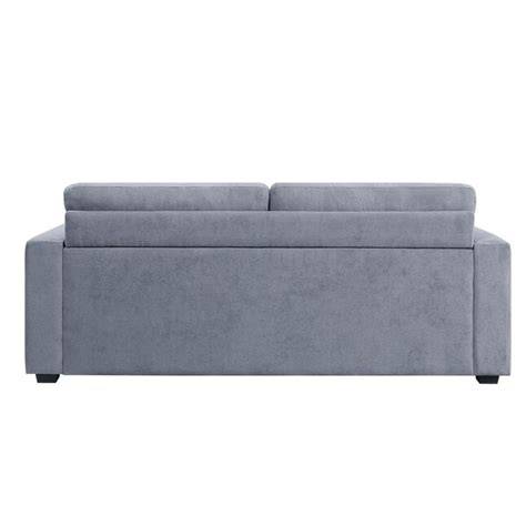 JASMODER 33.00-Inches Modern Gray Linen Sofa in the Couches, Sofas ...