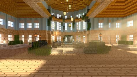 Minecraft Ray Tracing Java 的图像结果