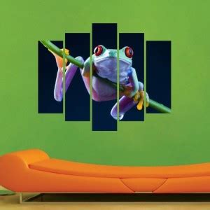 Impression Wall 74 cm Impression Wall Frog Wall Cut Outs Self Adhesive ...