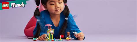 LEGO Friends Beach Water Scooter Lifeguard Toy 42623 Building Blocks ...