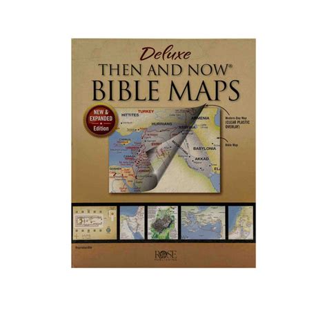 Deluxe then and now Bible Maps – BibleStore