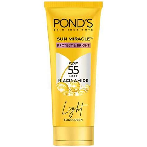 Buy Ponds Serum-Boost Sunscreen Lightweight Cream SPF 55 PA++ Online at ...