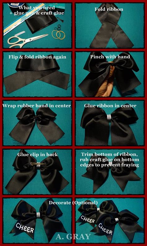 How to Make Cheer Bows Easy 的图像结果