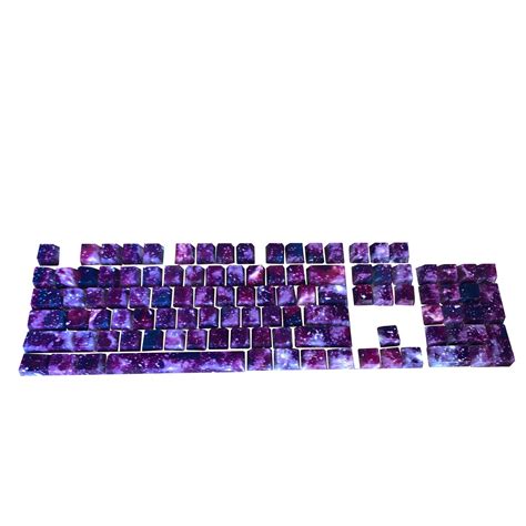 Buy 108 ABS Double Backlit Keycaps OEM Profile for MX Mechanical ...