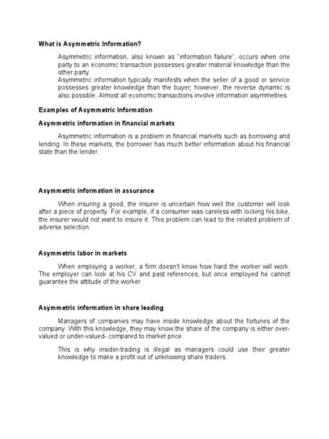 Asymmetric Information Problem Example 的图像结果