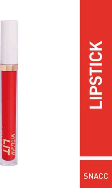 Buy MYGLAMM LIT LIQUID MATTE LIPSTICK-SNACC Online & Get Upto 60% OFF ...