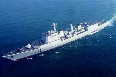 中国海军112舰和115舰抵达青岛港参与海军阅兵-海上阅兵-北方网-新闻中心
