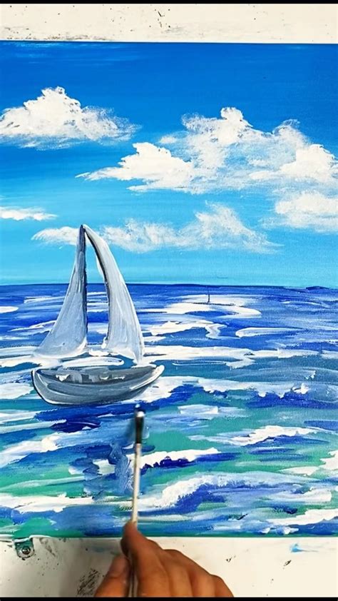 Join a FREE 4-Day Online Seascape Painting Workshop! in 2024 | Online painting classes, Painting ...